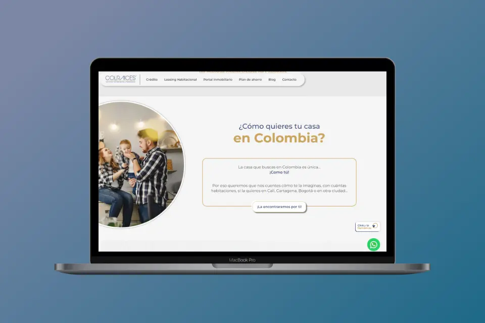 Sitio web Colraices