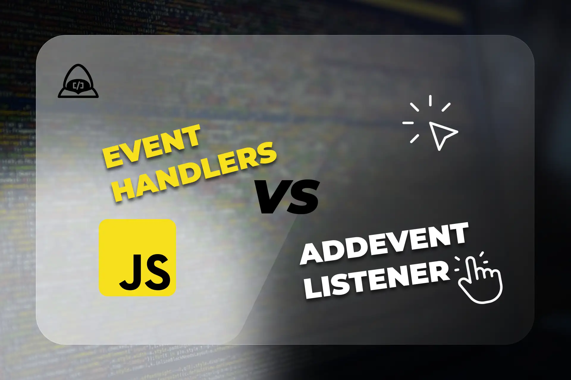 Event Handlers vs addEventListener en JavaScript